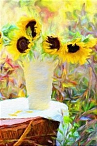 Sunflower Picnic - Blank Notebook: 101 Pages, 6 X 9 Journal, Soft Cover (Paperback)