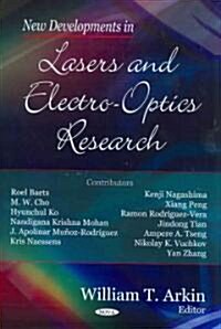 New Developments in Lasers And Electro-optics Research (Hardcover)