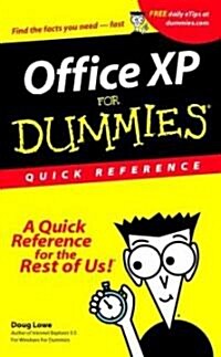 Microsoft Office XP for Windows for Dummies Quick Reference (Paperback)
