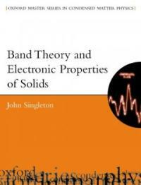 Band Theory and Electronic Properties of Solids (Paperback)
