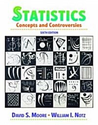 Statistics: Concepts and Controversies (Paperback, 6th)