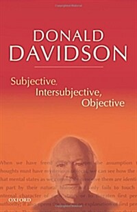 Subjective, Intersubjective, Objective : Philosophical Essays Volume 3 (Paperback)