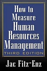 How to Measure Human Resource Management (Hardcover, 3)