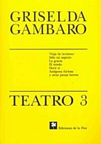 Teatro/ Theater (Paperback)