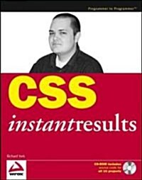 Css Instant Results (Paperback, CD-ROM)