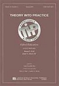 Gifted Education: A Special Issue of Theory Into Practice (Paperback)