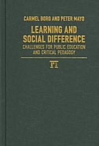 Learning and Social Difference (Hardcover)
