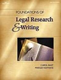 Foundations of Legal Research and Writing (Paperback, 2nd)