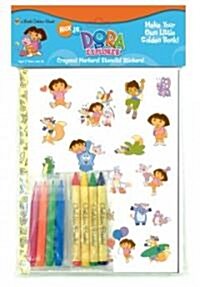 Dora the Explorer [With Stickers and Crayons and Markers and Stencils] (Hardcover)