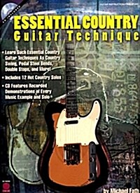 Essential Country Guitar Technique [With CD] (Paperback)