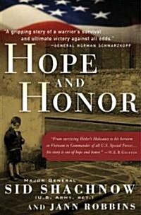 [중고] Hope and Honor: A Memoir of a Soldier‘s Courage and Survival (Paperback)