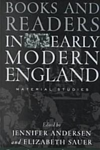 Books and Readers in Early Modern England: Material Studies (Paperback)