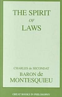 The Spirit of Laws (Paperback)
