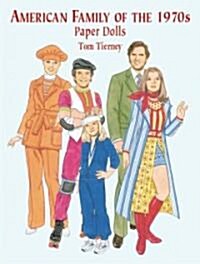 American Family of the 1970s Paper Dolls (Paperback)