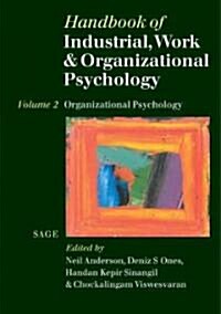 Handbook of Industrial, Work and Organizational Psychology (Hardcover)