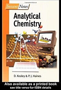 BIOS Instant Notes in Analytical Chemistry (Paperback)