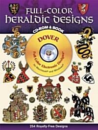 Full-Color Heraldic Designs [With CDROM] (Paperback)