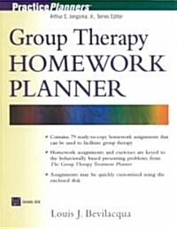 Group Therapy Homework Planner [With Disk] (1.44M)