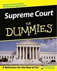 Supreme Court for Dummies (Paperback)