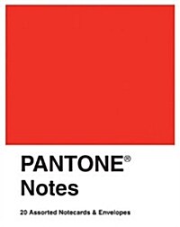Pantone Notes: 20 Assorted Notecards & Envelopes (Other)
