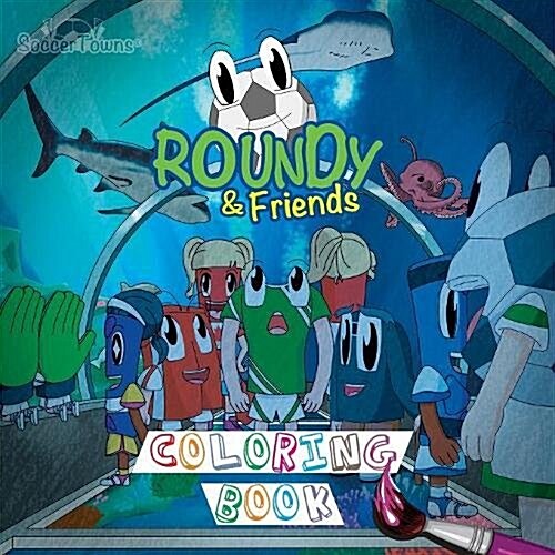 Roundy & Friends Coloring Book (Paperback)