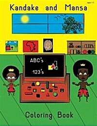 Kandake and Mansa ABCs and more Coloring Book (Paperback)
