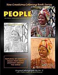 New Creations Coloring Book Series: People (Paperback)