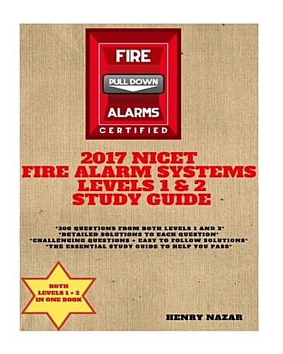 Nicet Fire Alarm Systems Levels 1 & 2 Study Guide (Paperback)