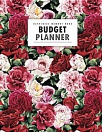 Budget Planner: Red Rose Budget Planner - Happiness Memory Book (Paperback)