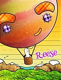 Reese: Personalized Book with Childs Name, Primary Writing Tablet, 65 Sheets of Practice Paper, 1 Ruling, Preschool, Kinder (Paperback)