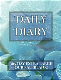 Daily Diary (Blank): A 365 Day Blank Personal Journal to Record Your Private Thoughts and Reflections on a Daily Basis Throughout the Year. (Paperback)