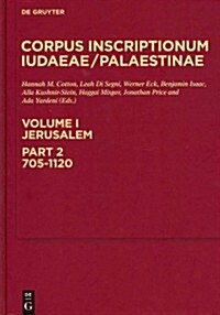 Jerusalem: 705-1120 (Hardcover)