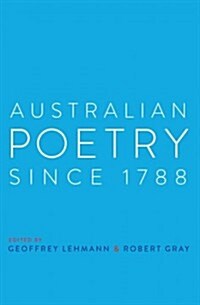 Australian Poetry Since 1788 (Hardcover)