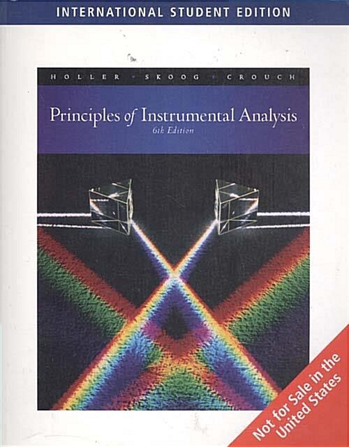 [중고] Principles of Instrumental Analysis (Hardcover, 6)