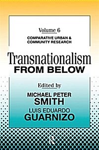 Transnationalism from Below : Comparative Urban and Community Research (Hardcover)