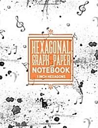 Hexagonal Graph Paper Notebook: 1 Inch Hexagons: Organic Chemistry Notebook Paper & for Creative Crafts, Quilting, Design, Drawing - 8.5 x 11, 100 pag (Paperback)