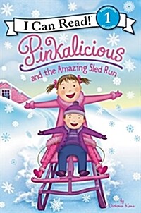 Pinkalicious and the Amazing Sled Run: A Winter and Holiday Book for Kids (Paperback)