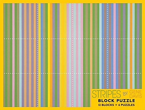 Stripes by Gene Davis Block Pu (Other)