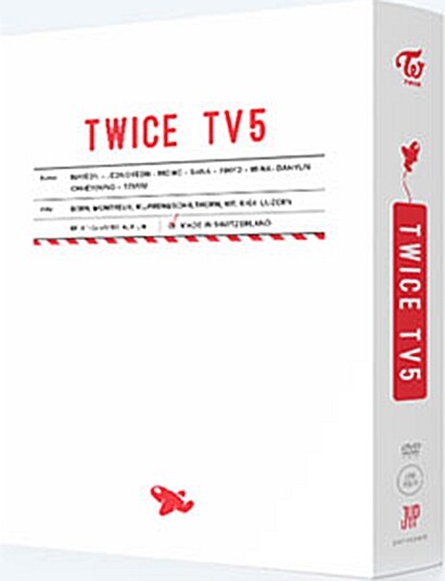 [중고] 트와이스 - TWICE TV5 TWICE In Switzerland (3disc)