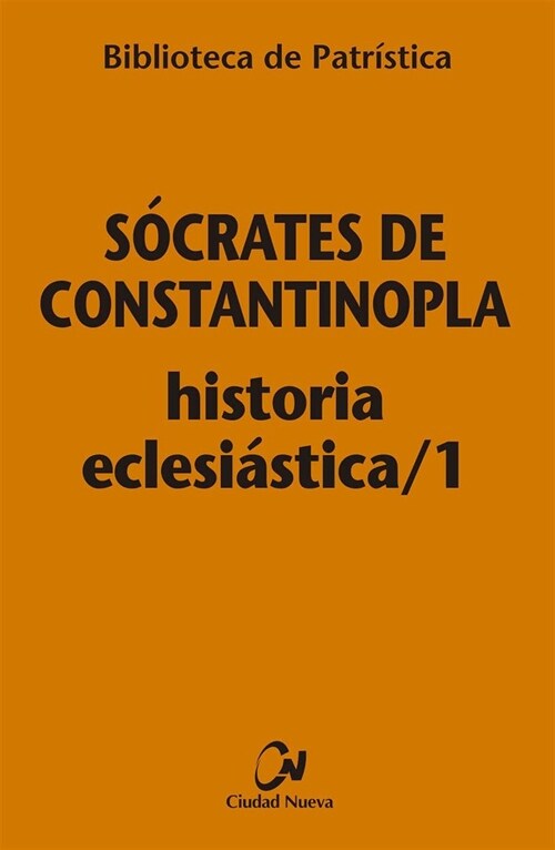 HISTORIA ECLESIASTICA/1 (Paperback)