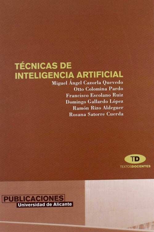 TECNICAS DE INTELIGENCIA ARTIFICIAL (Paperback)