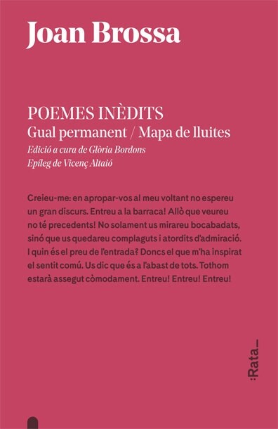 POEMES INEDITS (Paperback)