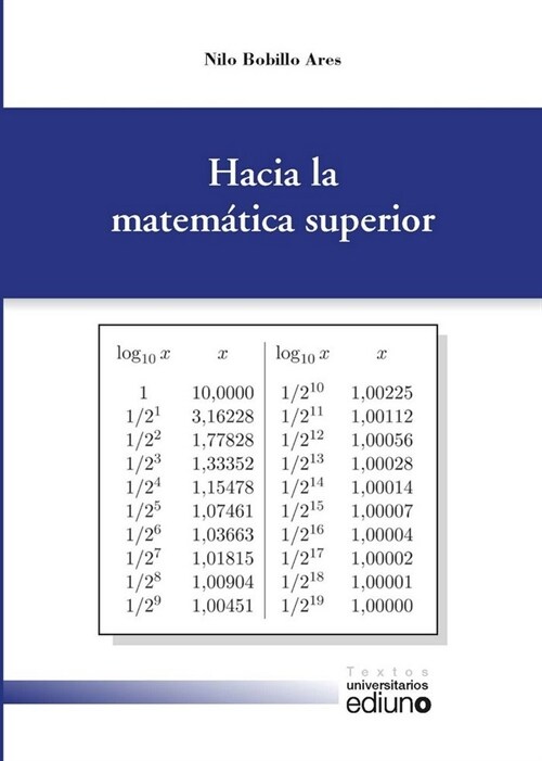 HACIA LA MATEMATICA SUPERIOR (Book)