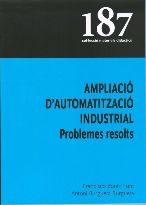 AMPLIACIO DAUTOMATITZACIO INDUSTRIAL (Book)