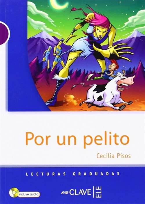 POR UN PELITO (+CD) (Paperback)