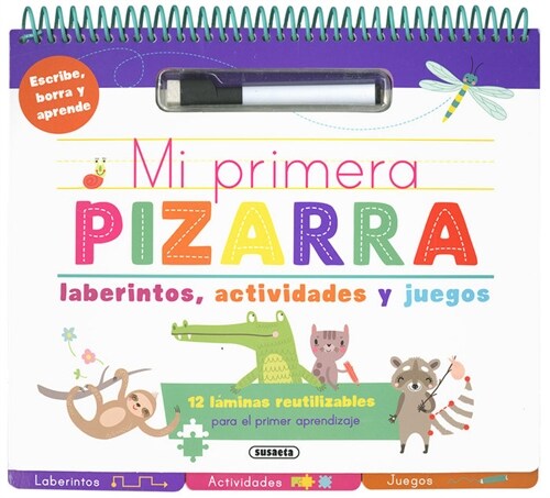 MI PRIMERA PIZARRA DE LABERINTOS, ACTIVIDADES Y JUEGOS (Spiral Bound)