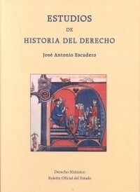 ESTUDIOS DE HISTORIA DEL DERECHO (Hardcover)