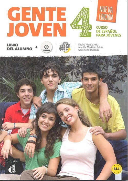 GENTE JOVEN 4 (ALUMNO+CD) NUEVA EDICION (Paperback)