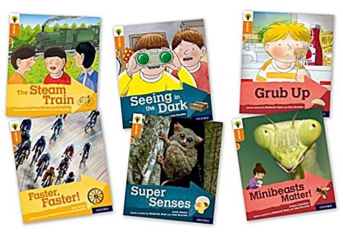 Oxford Reading Tree Explore with Biff, Chip and Kipper: Oxford Level 6: Mixed Pack of 6 (Paperback)