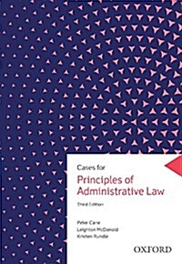 Cases for Principles of Administrative Law (Paperback, 3)